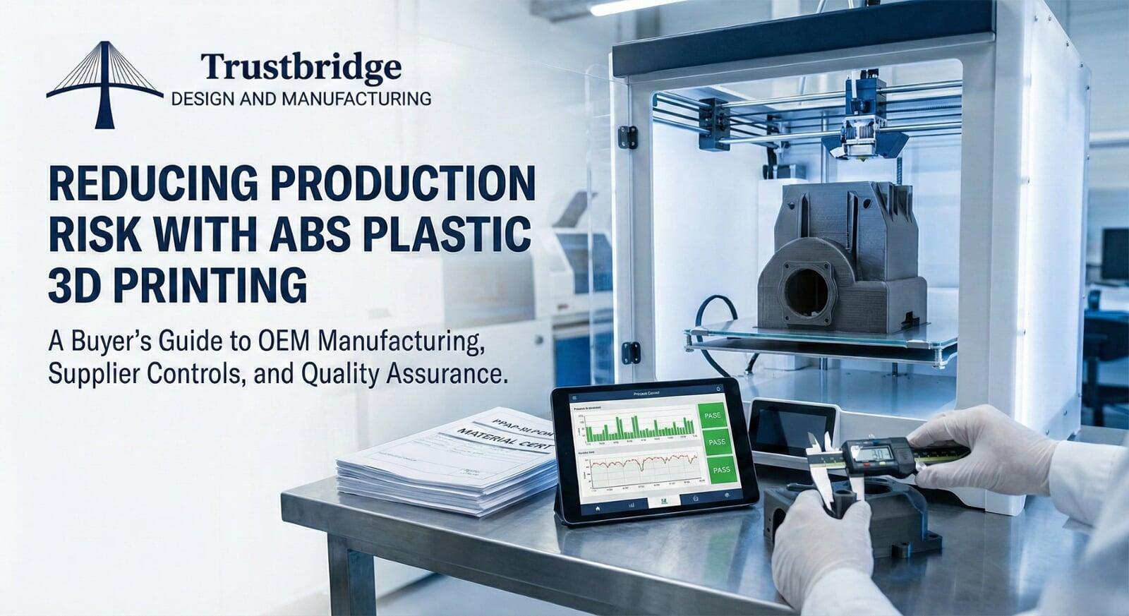 How Can Buyers Reduce Production Risk with ABS Plastics 3D Printing in OEM Manufacturing?